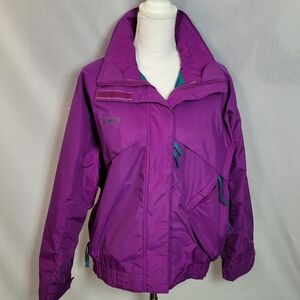 Columbia Whirlibird Waterproof Purple Coat Size Medium
